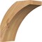 Ekena Millwork 3 1/2"W x 8"D x 8"H Thorton Smooth Knee Brace, Western Red Cedar BRC04X08X08THR00SWR - alternate 1